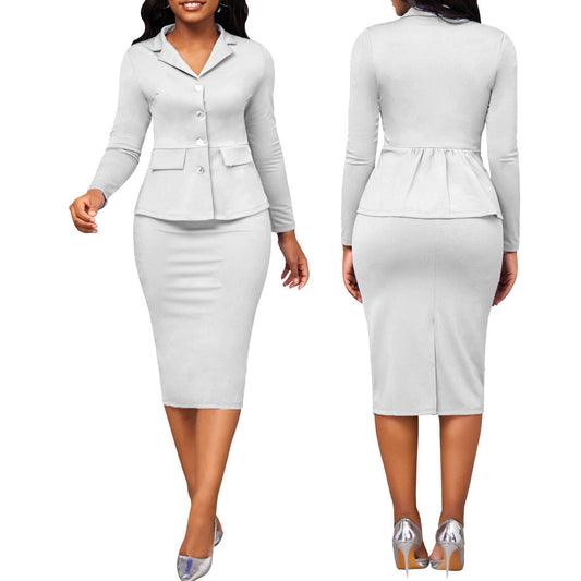 Women's Two-Piece Suit | Tailored Fit & Office Elegance