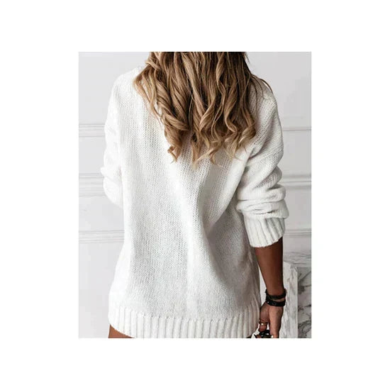 Women's V-Neck Sweater | Soft & Warm