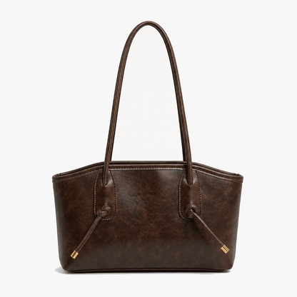 Women's Vintage Shoulder Bag Structured Top Zip Tote