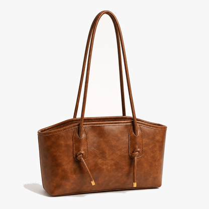Women's Vintage Shoulder Bag Structured Top Zip Tote
