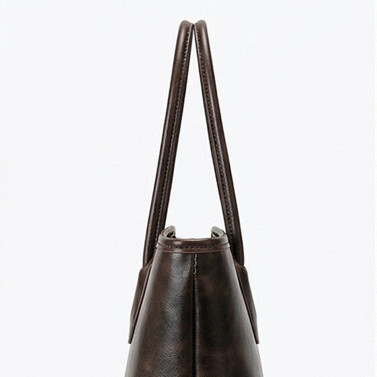 Women's Vintage Shoulder Bag Structured Top Zip Tote