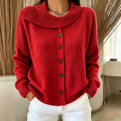 Women's Waterfall Collar Cardigan | Effortlessly Styled Layer