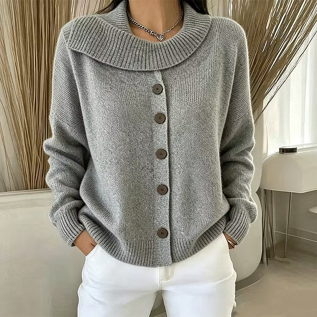 Women's Waterfall Collar Cardigan | Effortlessly Styled Layer