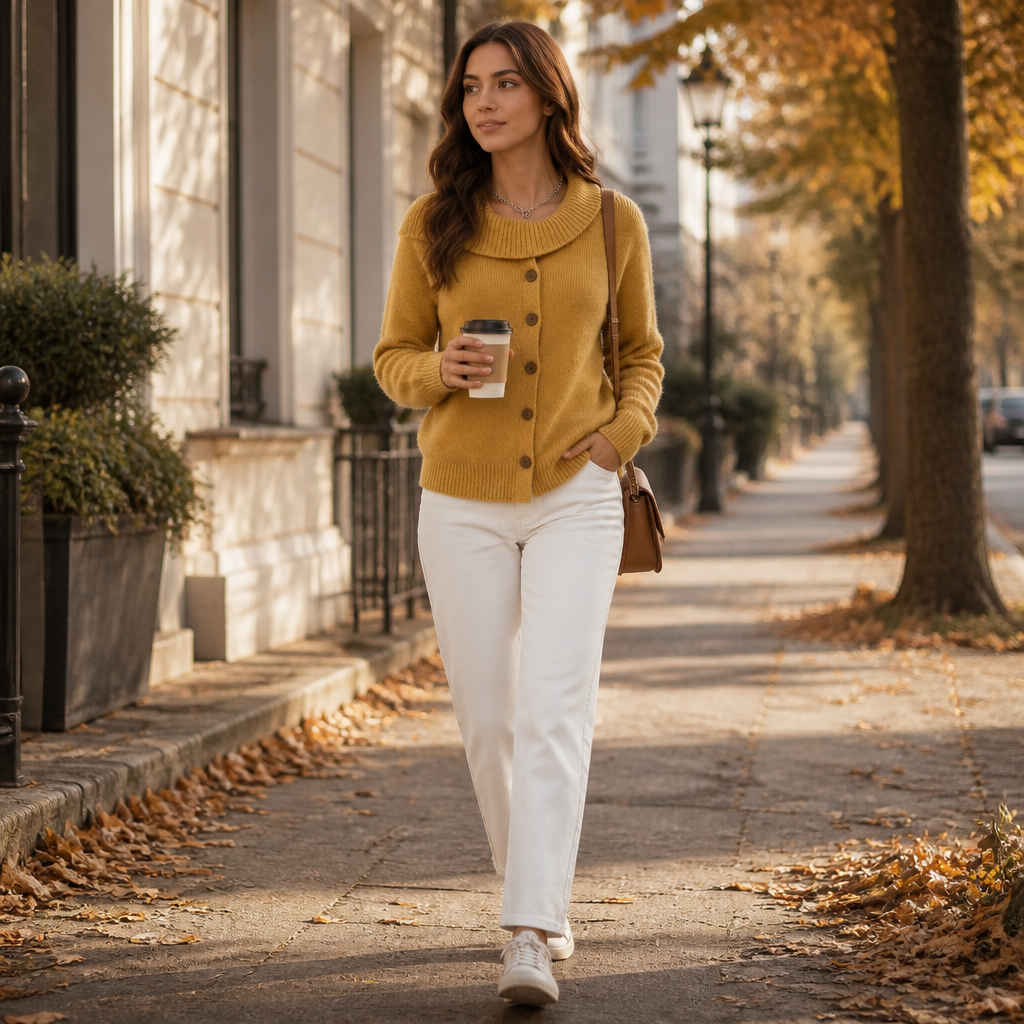 Women's Waterfall Collar Cardigan | Effortlessly Styled Layer