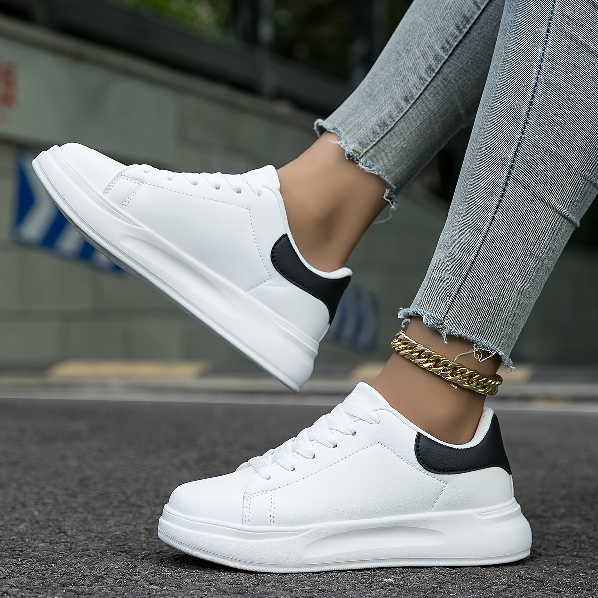 Women's White Sneakers | Cushioned All-Day Support