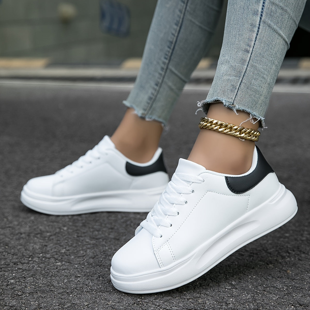 Women's White Sneakers | Cushioned All-Day Support