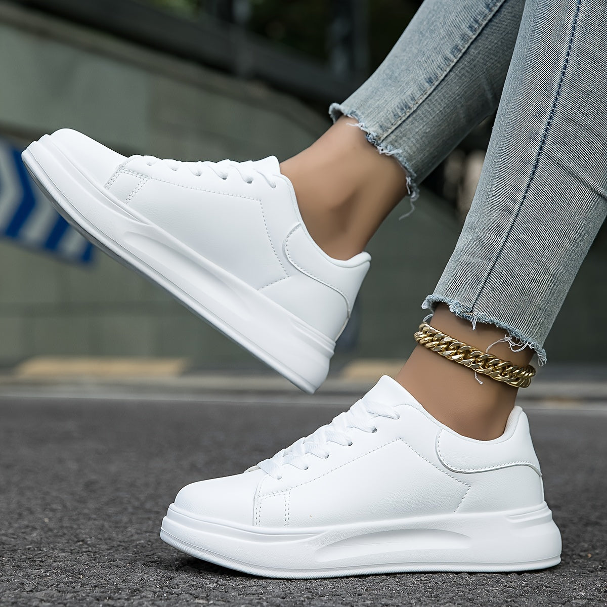 Women's White Sneakers | Cushioned All-Day Support