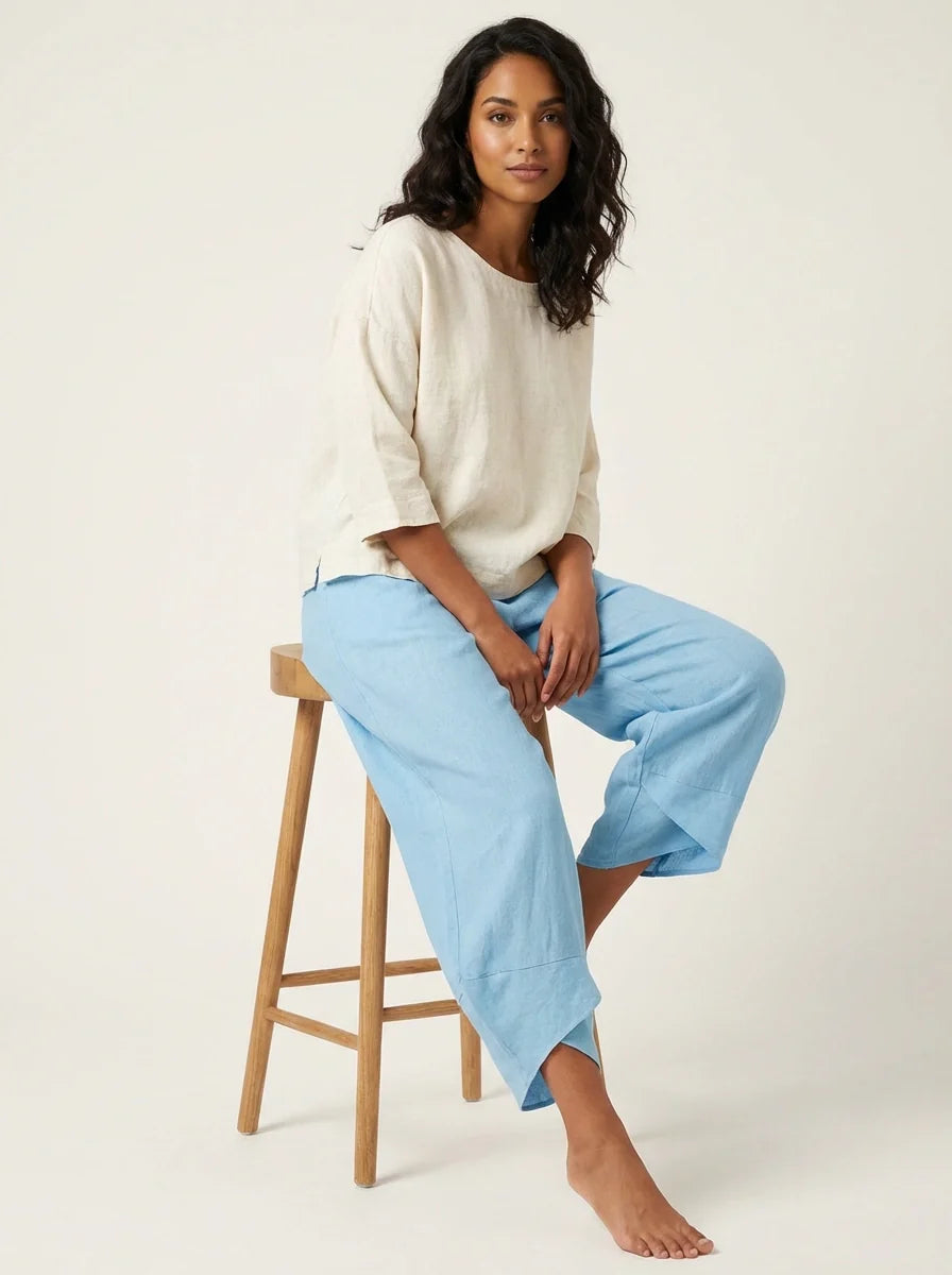 Women's Wide Leg Trousers | Loose Fit & Breathable