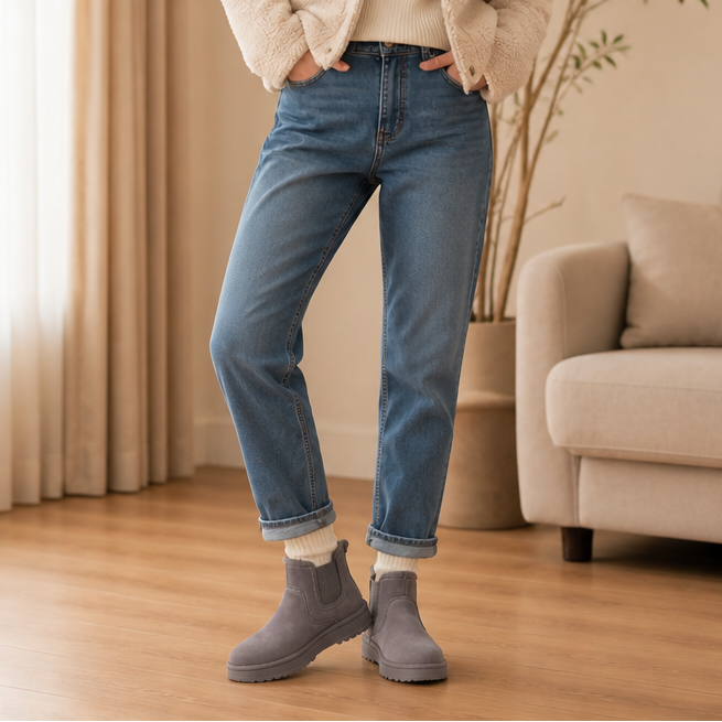 Women's Winter Boots | Fur-Lined & Slip-On