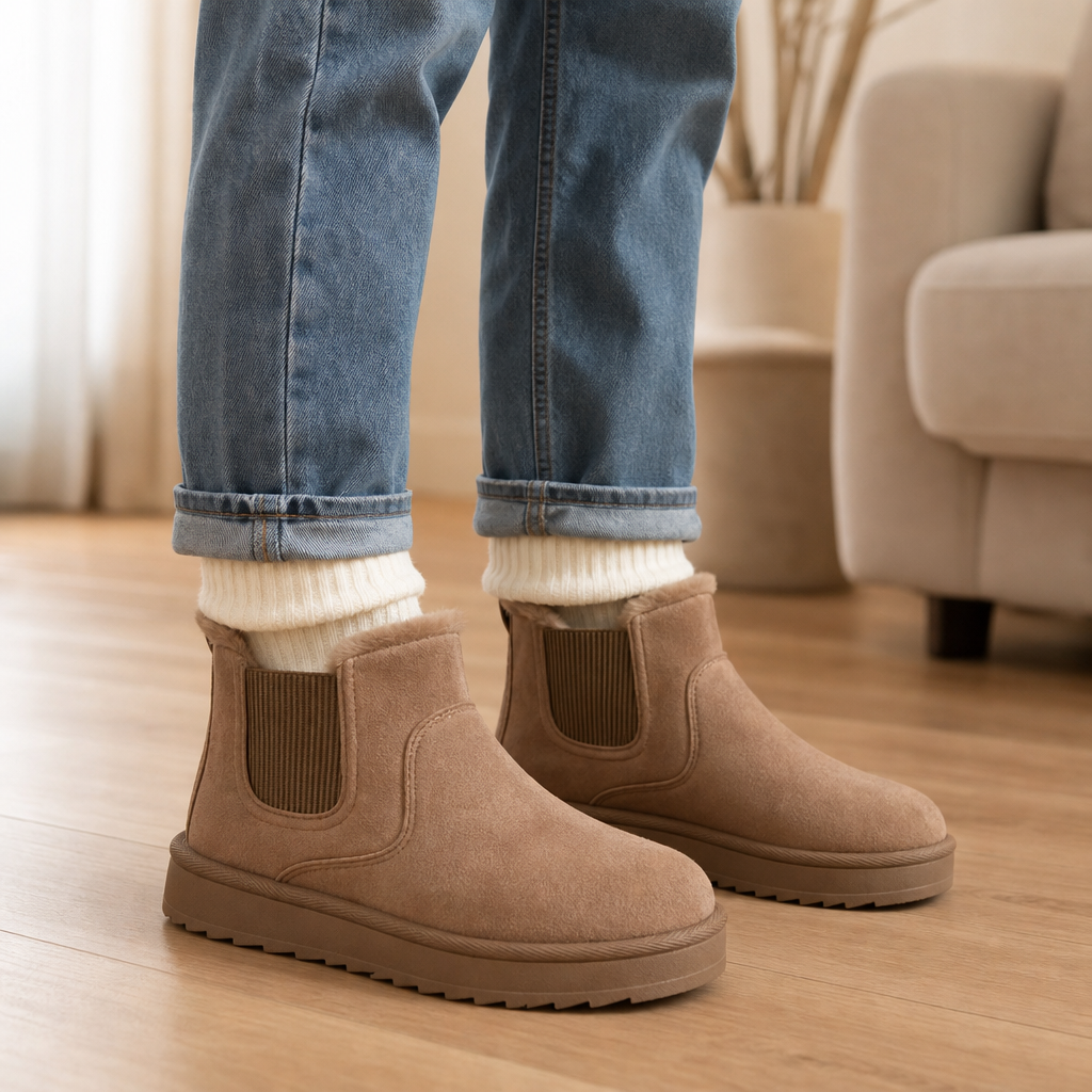 Women's Winter Boots | Fur-Lined & Slip-On