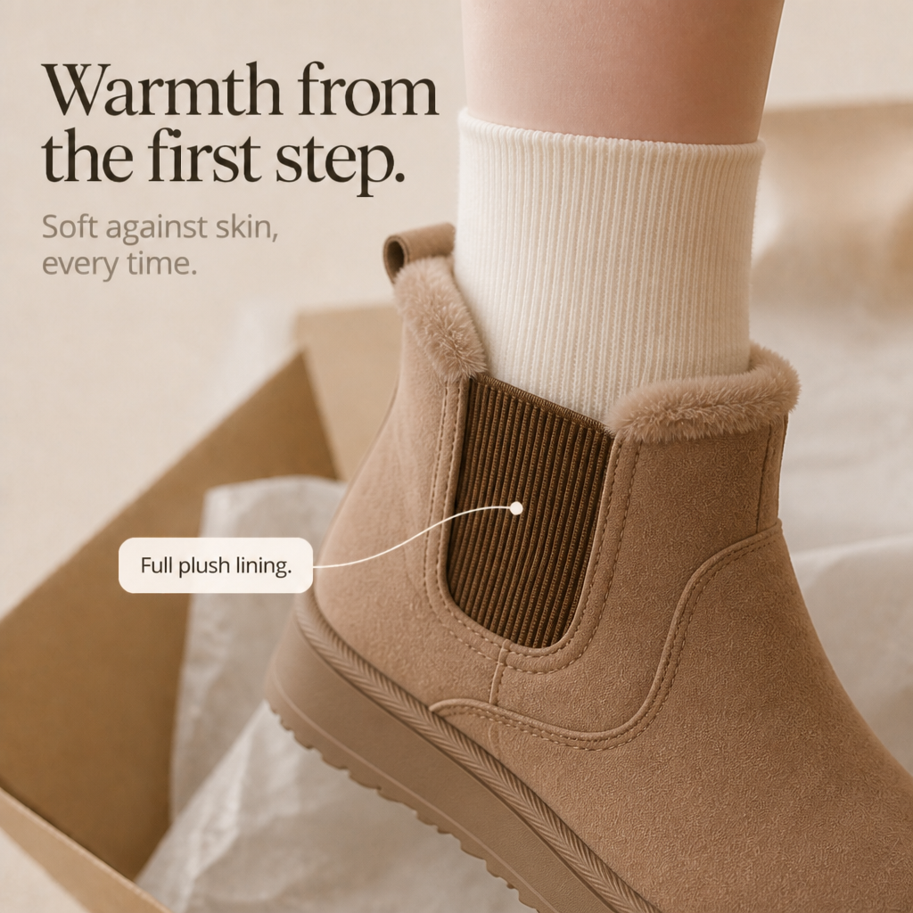 Women's Winter Boots | Fur-Lined & Slip-On