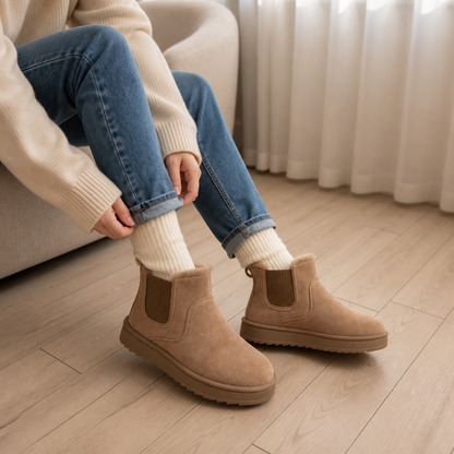 Women's Winter Boots | Fur-Lined & Slip-On