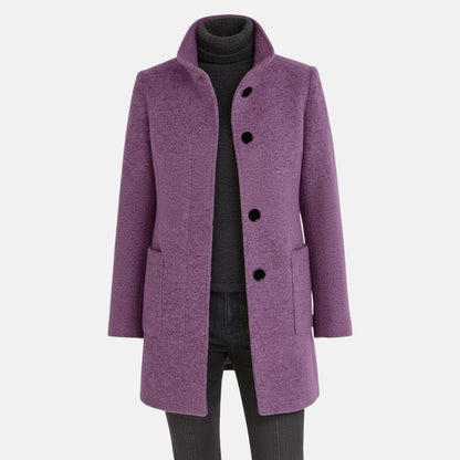 Women's Winter Coat | Stand-Up Collar & Warm Design
