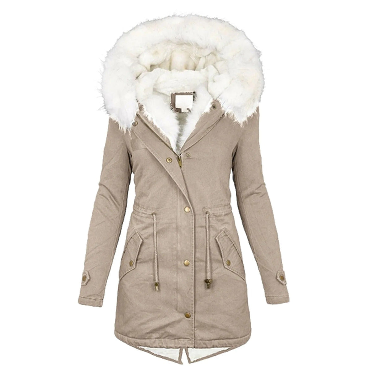 Women's Winter Jacket | Hooded & Warm Padding