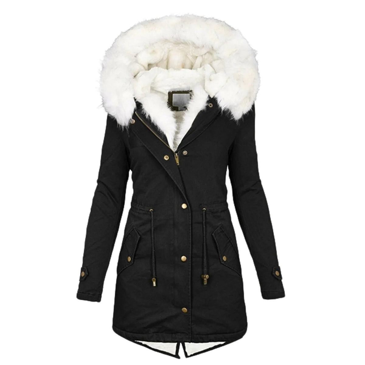 Women's Winter Jacket | Hooded & Warm Padding
