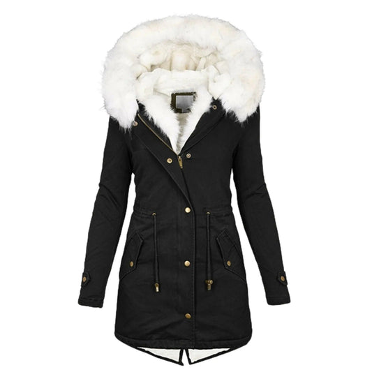 Women's Winter Jacket | Hooded & Warm Padding