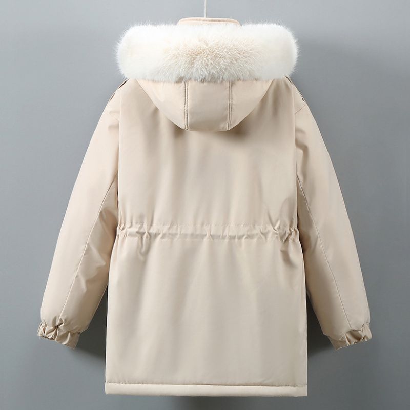 Women's Winter Parka Wind Resistant Hooded Insulated Jacket