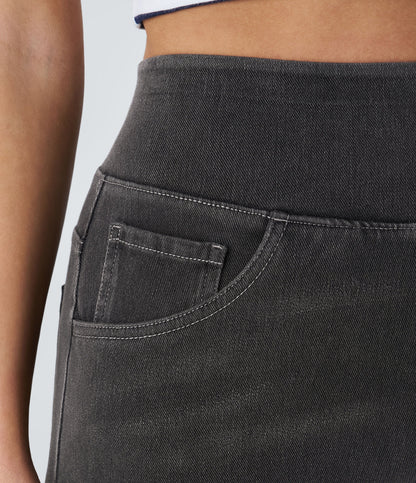 Women's High Rise Jeans Stretch Skinny Fit Trousers 20