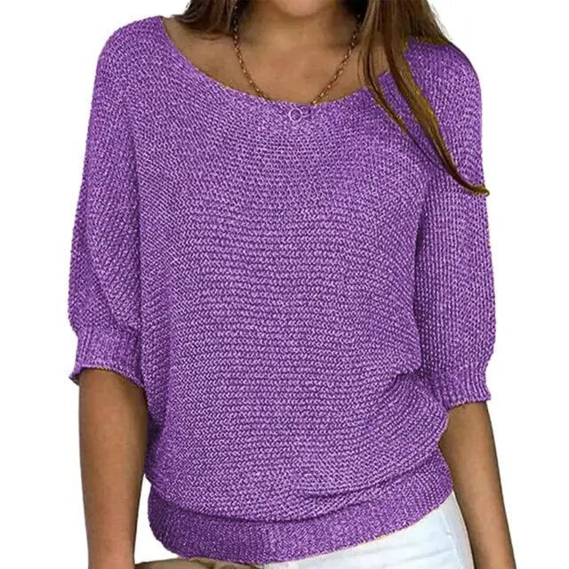 Zoe - Cozy Knit Sweater for Everyday Wear