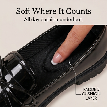 Women's Bow Loafers | Cushioned Platform Comfort 7
