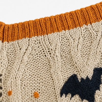 Women's Pumpkin Sweater | Open-Knit Crochet Design 9