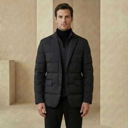 Men's Puffer Jacket | Water-Resistant & Warm 4