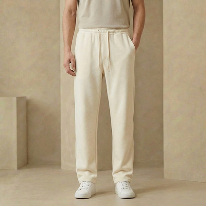 Men's Relaxed Straight Leg Sweatpants Drawstring Joggers 1