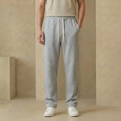 Men's Relaxed Straight Leg Sweatpants Drawstring Joggers 3