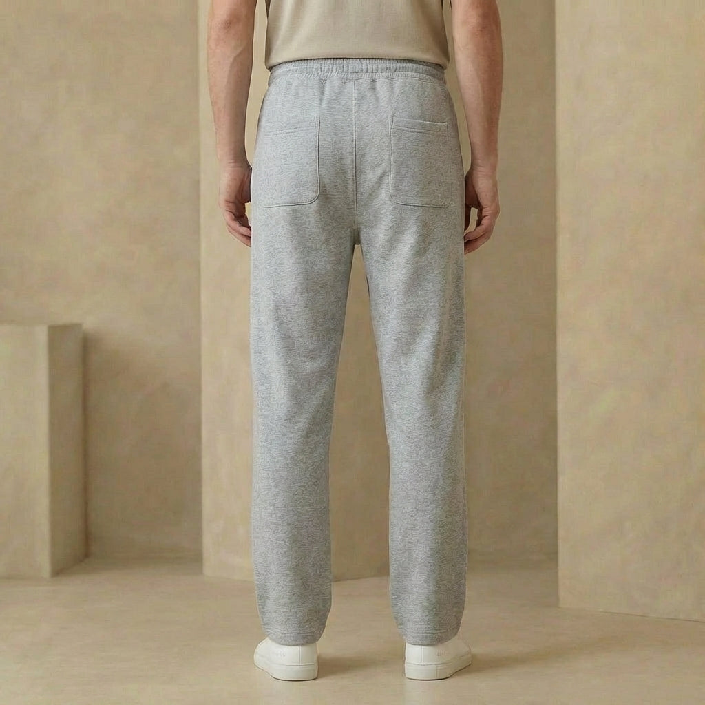Men's Relaxed Straight Leg Sweatpants Drawstring Joggers 4