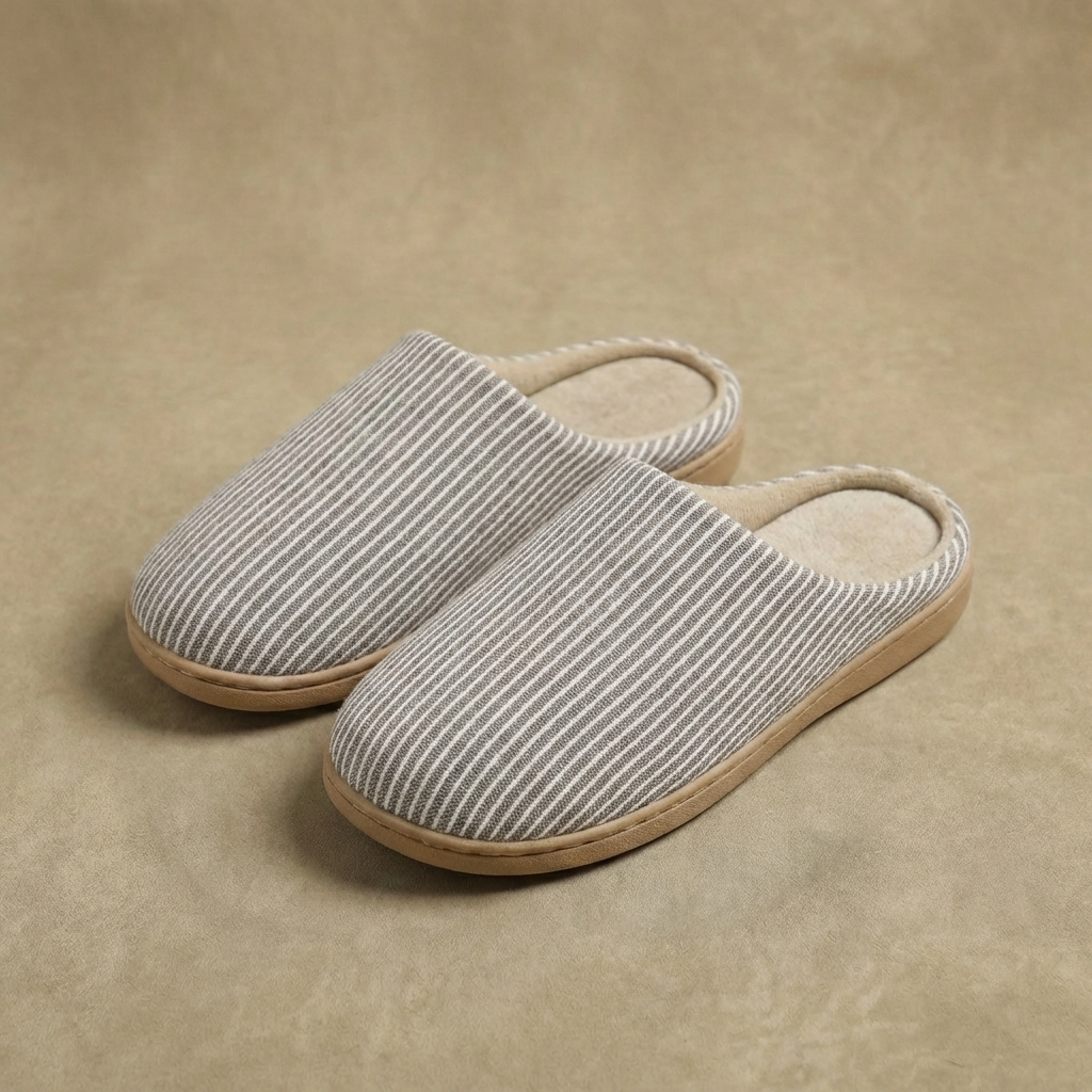 Women's Cushioned House Slippers Non Slip Grip Round Toe 1