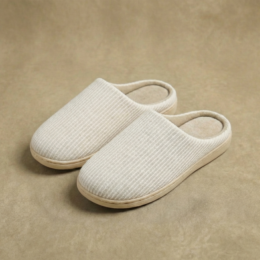 Women's Cushioned House Slippers Non Slip Grip Round Toe 5