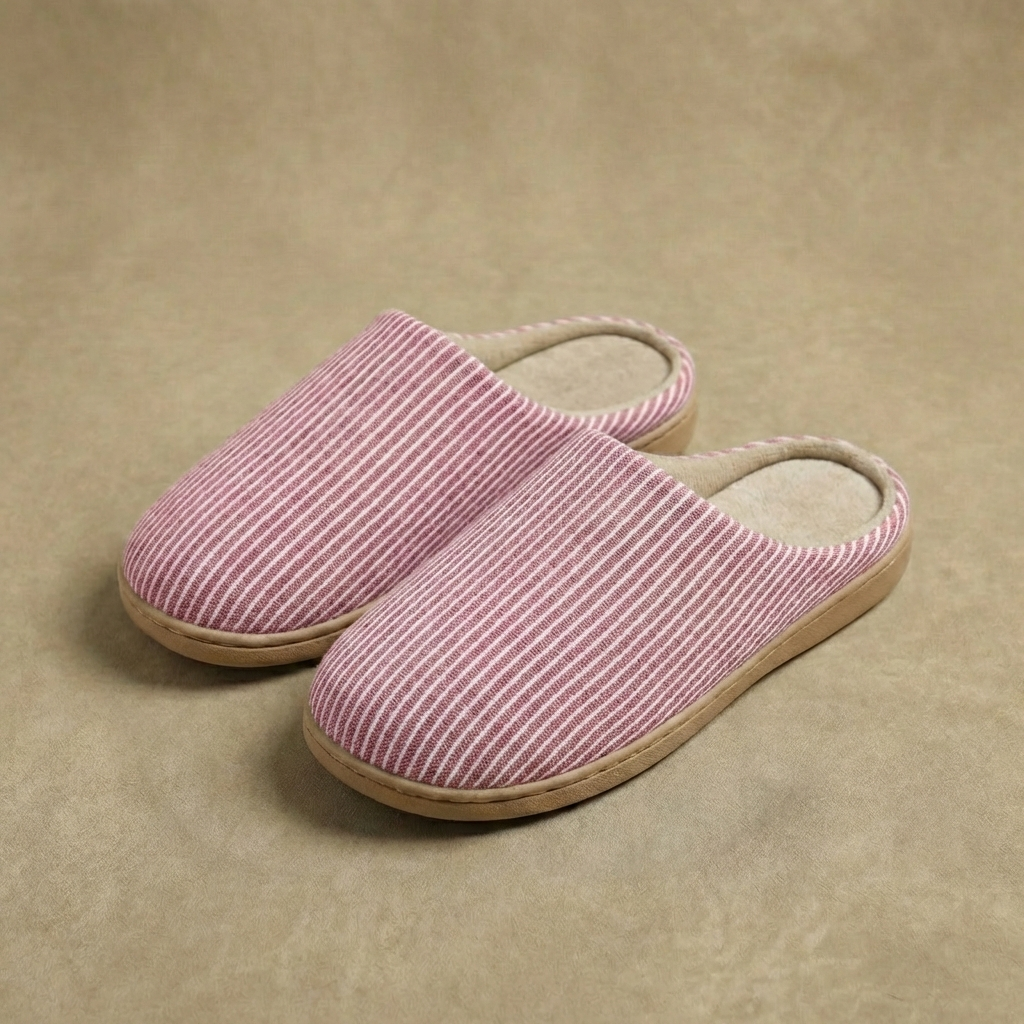 Women's Cushioned House Slippers Non Slip Grip Round Toe 2