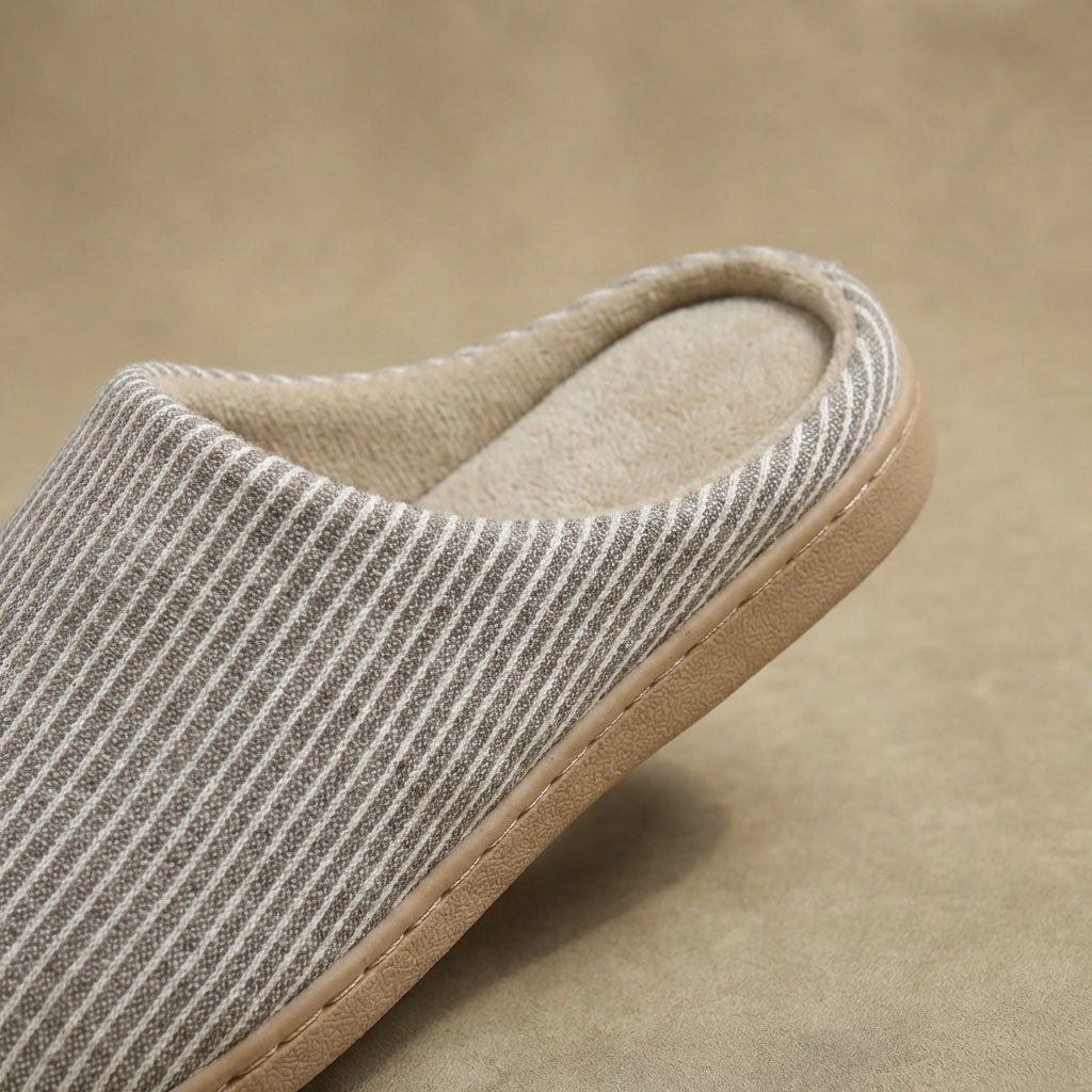 Women's Cushioned House Slippers Non Slip Grip Round Toe 3
