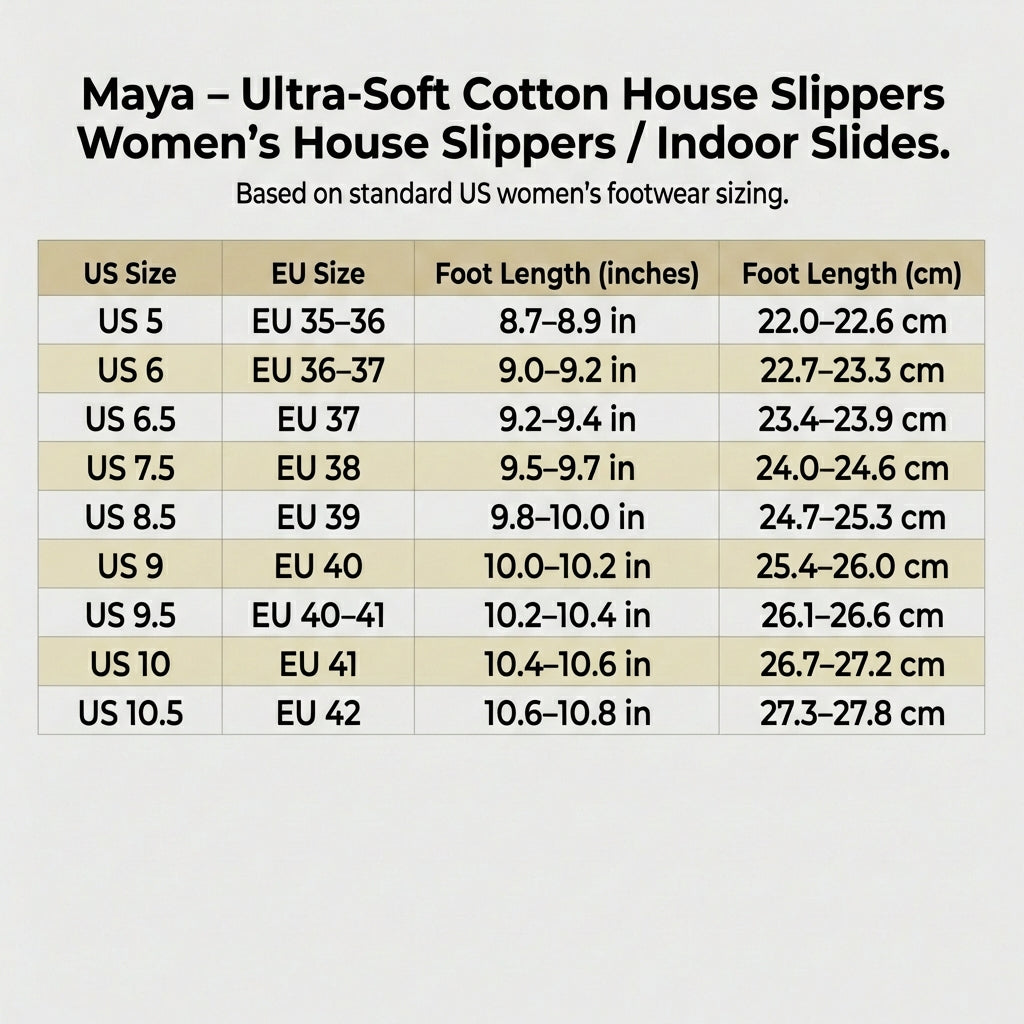 Women's Cushioned House Slippers Non Slip Grip Round Toe 6