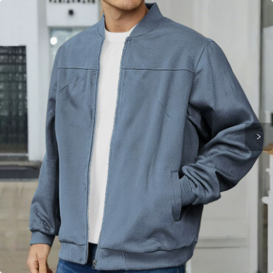 Men's Zip Jacket | Lightweight Modern Fit 7