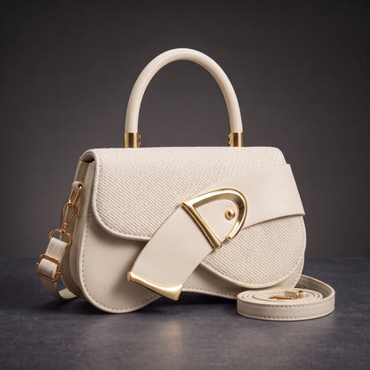 Women's Crossbody Bag Adjustable Strap Statement Buckle 5