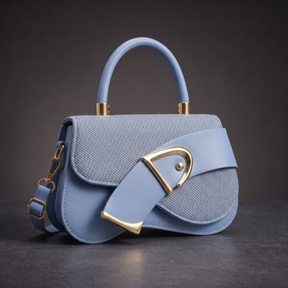 Women's Crossbody Bag Adjustable Strap Statement Buckle 3