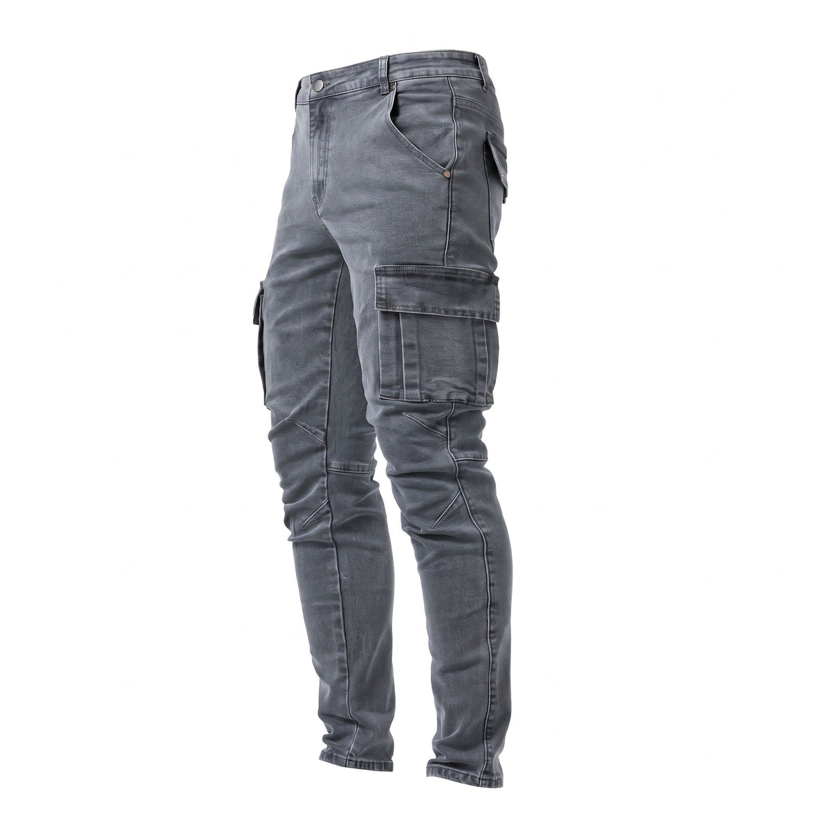 Marcus - Men's Slim Fit Denim Jeans with Multiple Pockets - Jeans - Black - Davies & Cooper