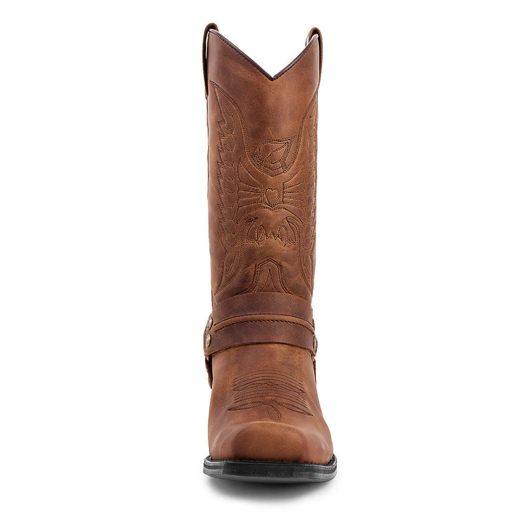 Men's Cowboy Boots | Square Toe & Stitched Shaft 4