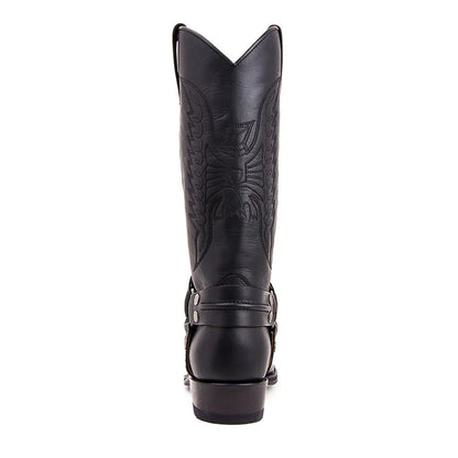 Men's Cowboy Boots | Square Toe & Stitched Shaft 8