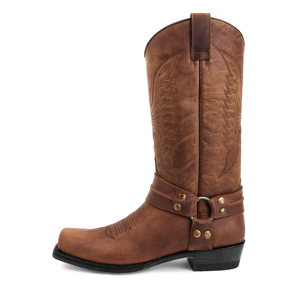 Men's Cowboy Boots | Square Toe & Stitched Shaft 1
