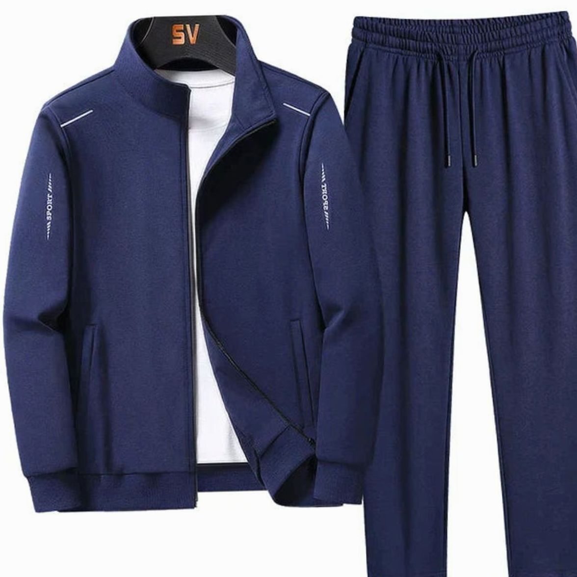 Neil | Men's Casual Tracksuit Two-Piece Zip-Up Jacket Jogger Set