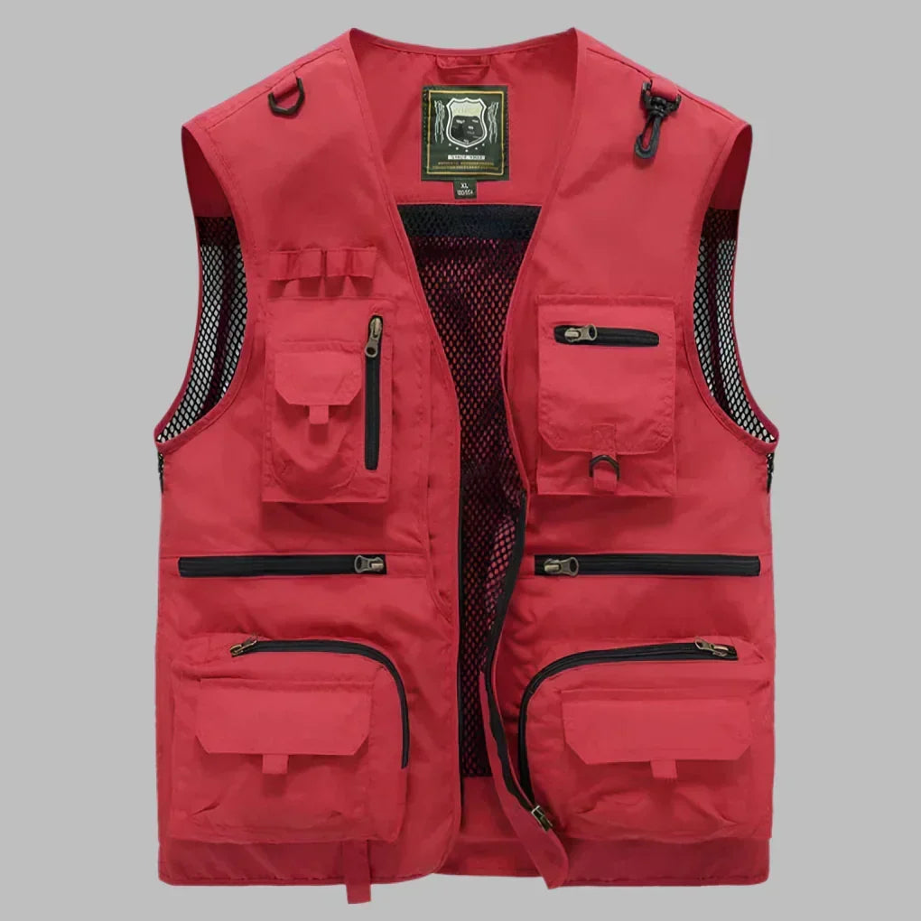 Men's Utility Vest | Multi-Pocket & Water-Resistant 1