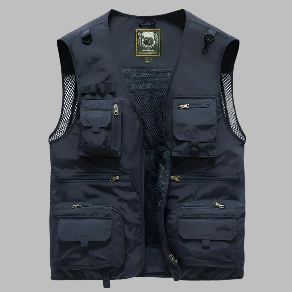 Men's Utility Vest | Multi-Pocket & Water-Resistant 5