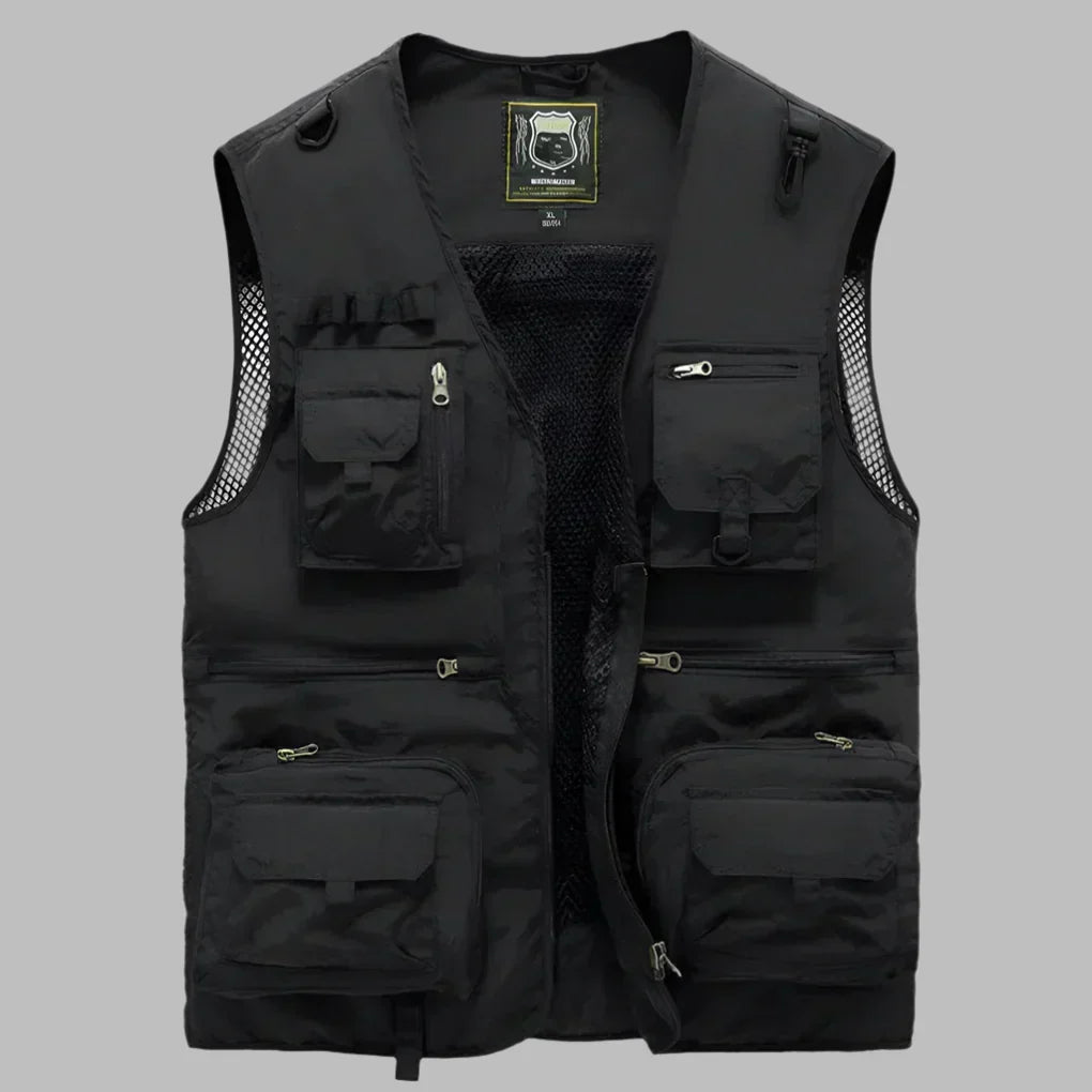 Men's Utility Vest | Multi-Pocket & Water-Resistant 2