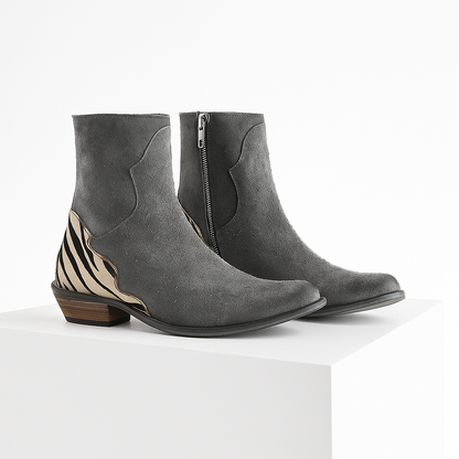 Women's Chelsea Boots | Side Zip & Low Cuban Heel 5